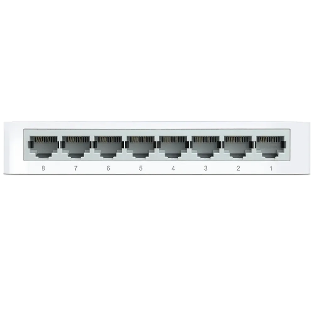 TL-SF1008D TP-LINK 8-портовый 10/100 Мбит/с настольный коммутатор TL-SF1008D TP-LINK 8-портовый 10/100 Мбит/с настольный коммутатор