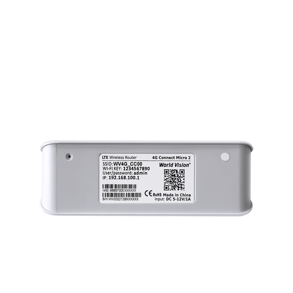 4G CONNECT MICRO 2 WORLD VISION Стационарный 3G/4G Wi-Fi роутер