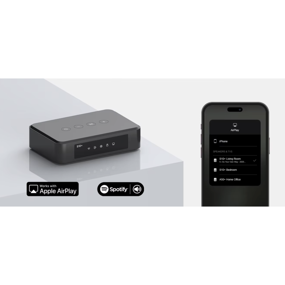 Arylic S10+ DV AUDIO сетевой медиаплеер с Wi-Fi