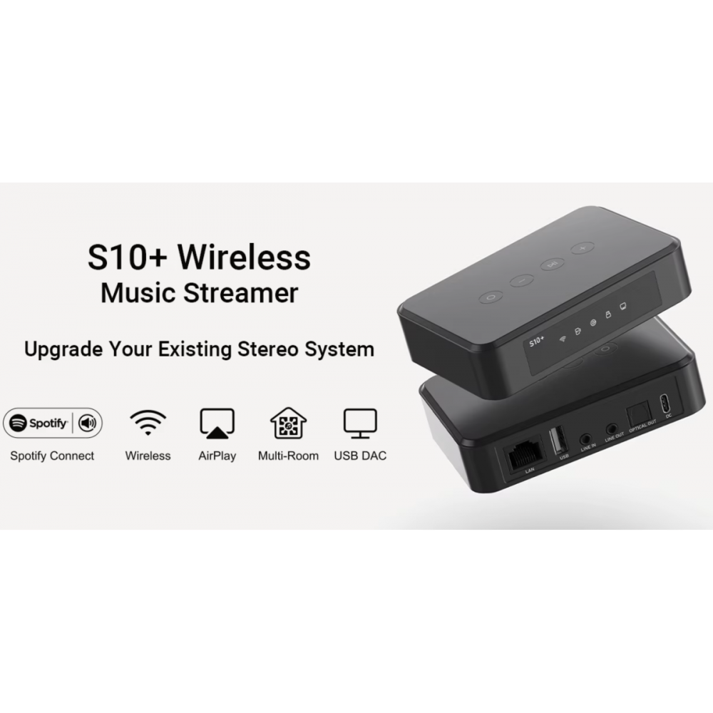 Arylic S10+ DV AUDIO сетевой медиаплеер с Wi-Fi