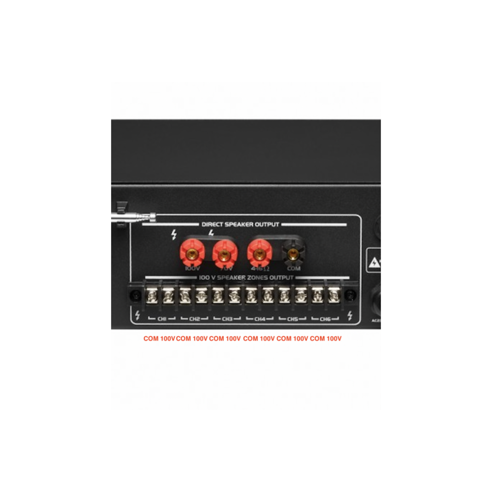 MA-650.6P DV AUDIO трансляционный усилитель