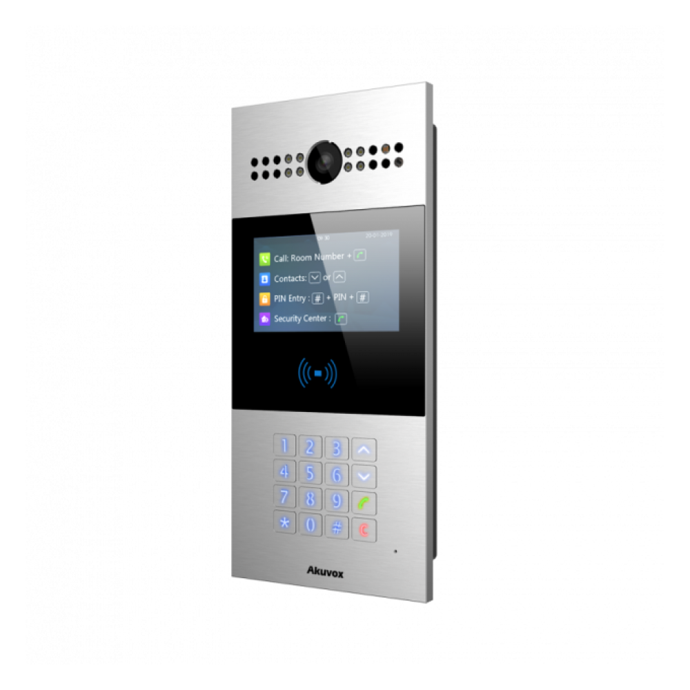 AKUVOX R28A - Многоабонентная вызывная панель на Android