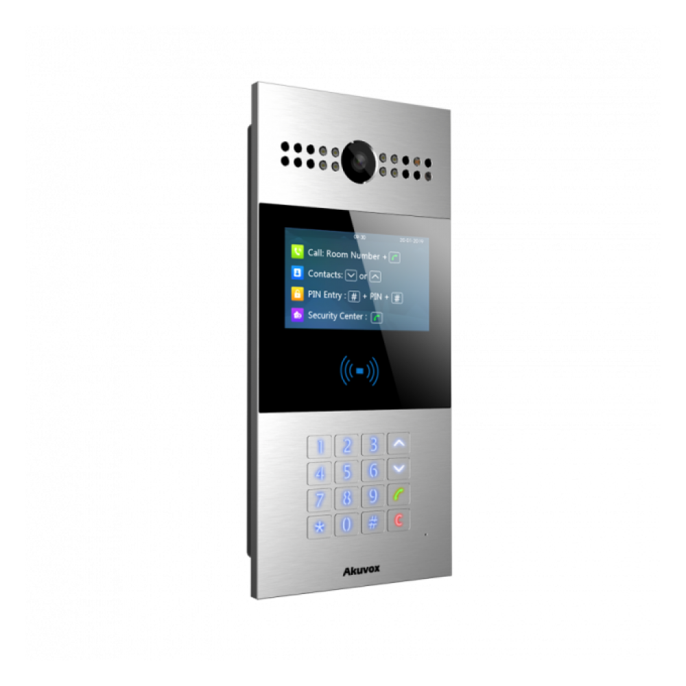 AKUVOX R28A - Многоабонентная вызывная панель на Android