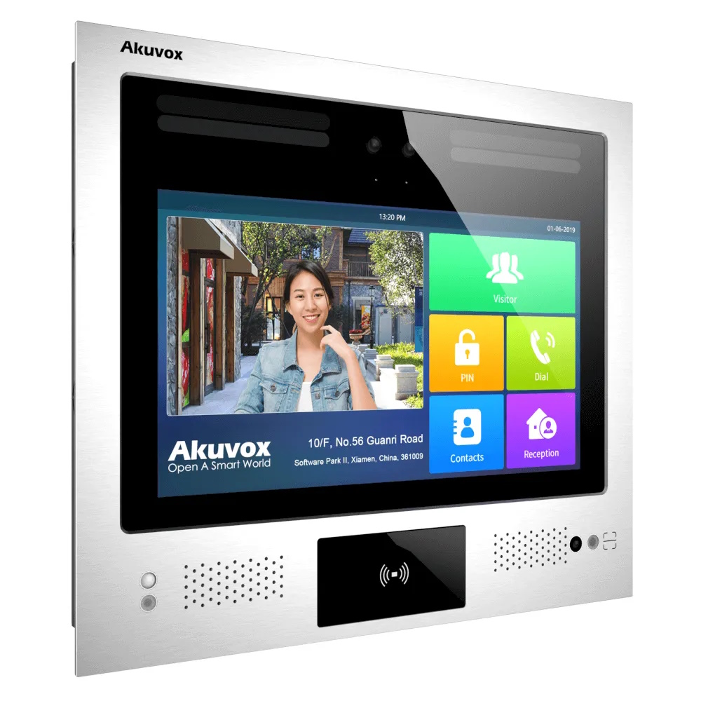 AKUVOX X916S - Багатоабонентна виклична панель на Android (розпізнавання облич)