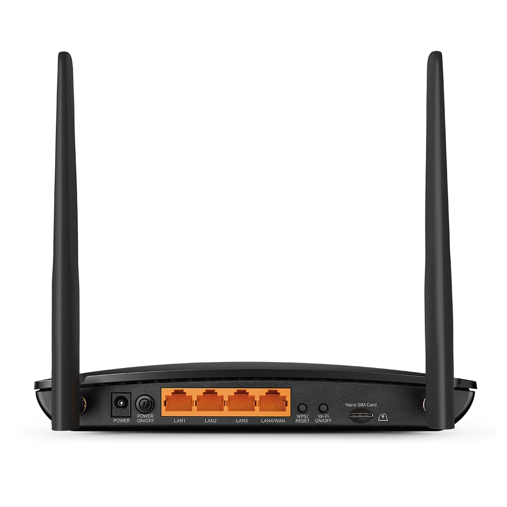 Archer MR600 TP-LINK Стационарный 3G/4G Wi-Fi роутер с входами для MIMO антенны